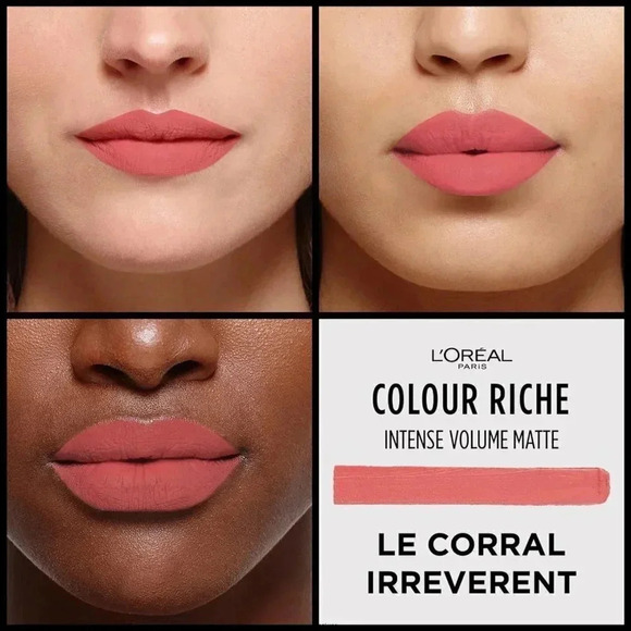 L'Oreal Paris Colour Riche Intense Matte Lipstick Le Corral Irreverent, 1.8 g - Picture 2 of 9
